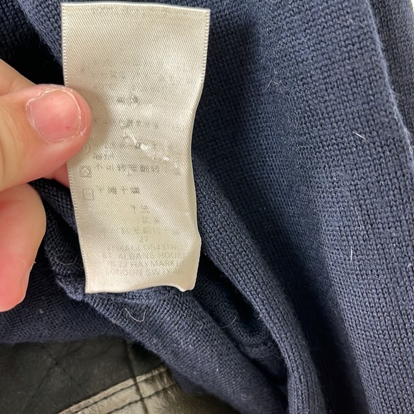 Burberry Merino Knit Piped Nova Check Turtleneck Sweater - Picture 11 of 12